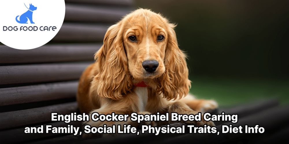 English Cocker Spaniel Breed Caring and Family, Social Life, Physical Traits, Diet Info